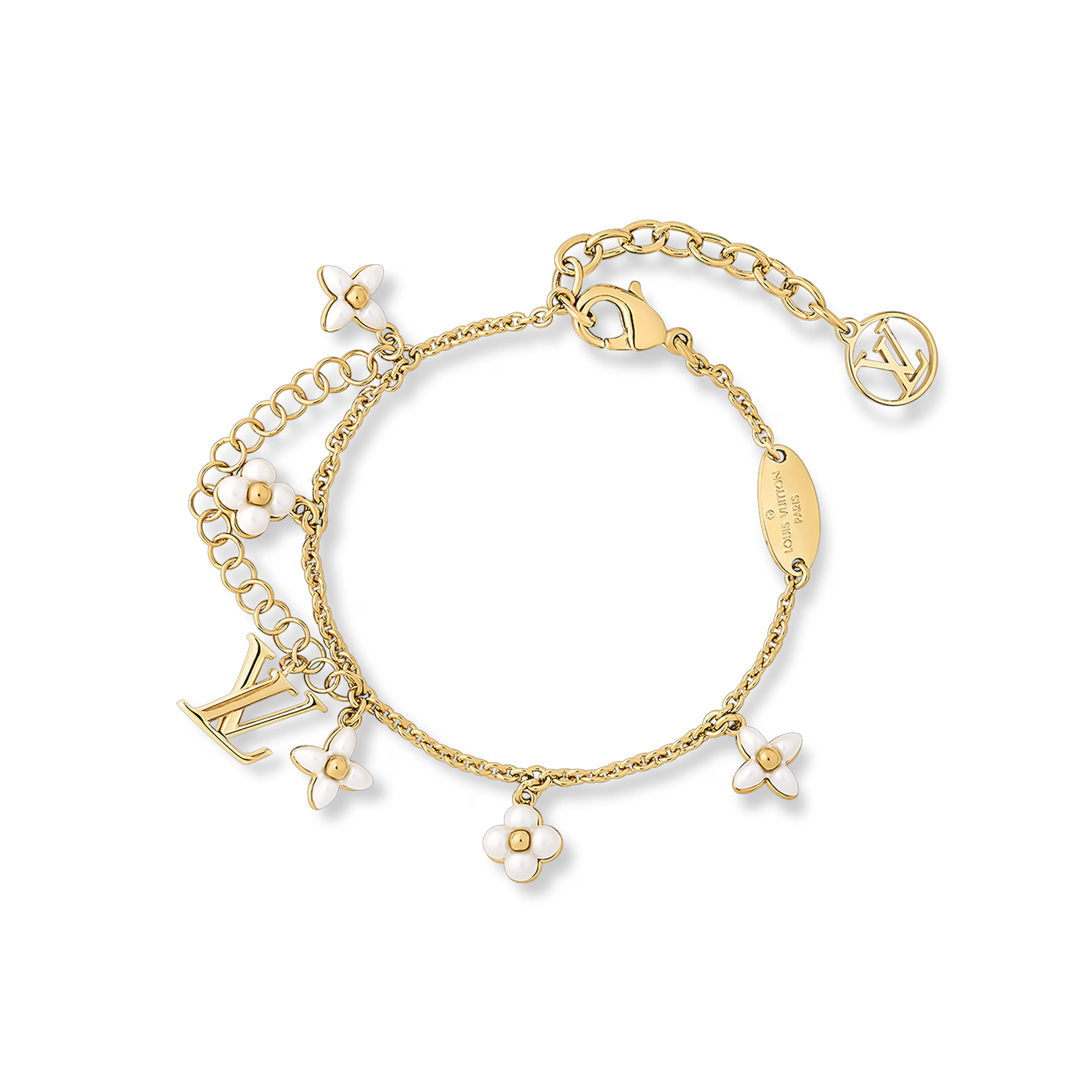 l**is V*t*n lv floragram bracelet m0940b